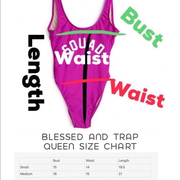Trap Queen Swimsuit - Brand New - Picture 4 of 4